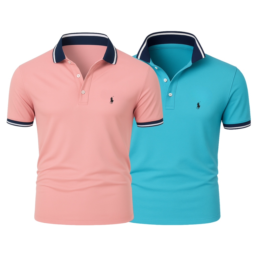 (BUY 1, GET 2) – Premiere Polo Shirt Kit – Professional Line by (2-Pack)