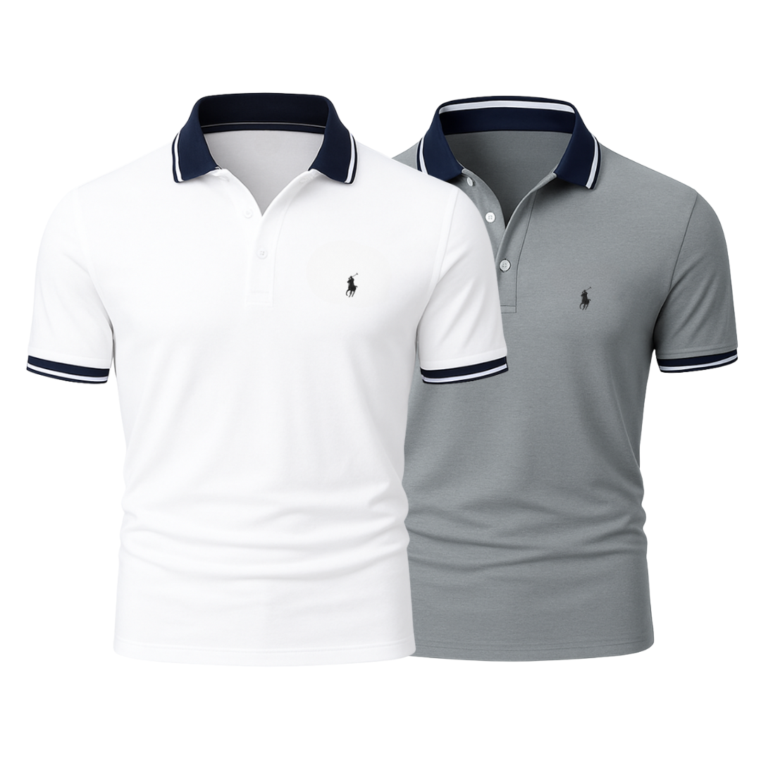 (BUY 1, GET 2) – Premiere Polo Shirt Kit – Professional Line by (2-Pack)