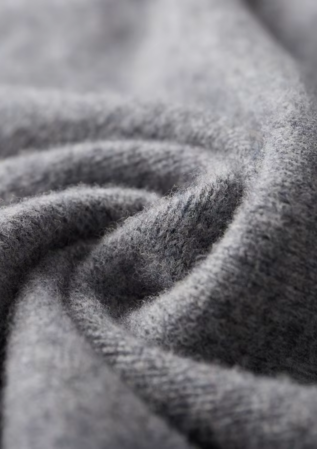 MERINO ZIP TWO-TONE CARDIGAN
