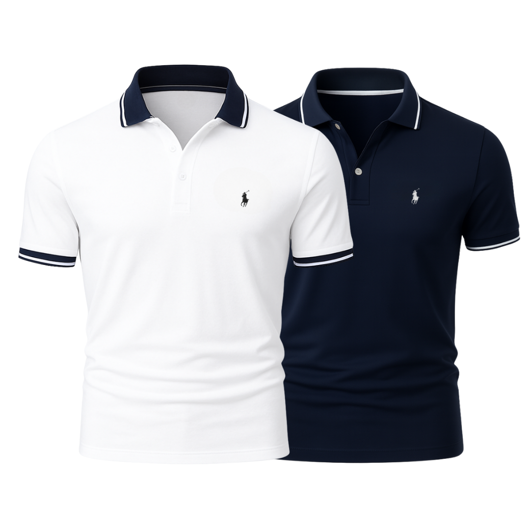 (BUY 1, GET 2) – Premiere Polo Shirt Kit – Professional Line by (2-Pack)