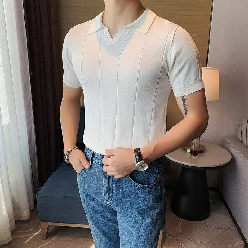 HANNAM V-Neck Polo