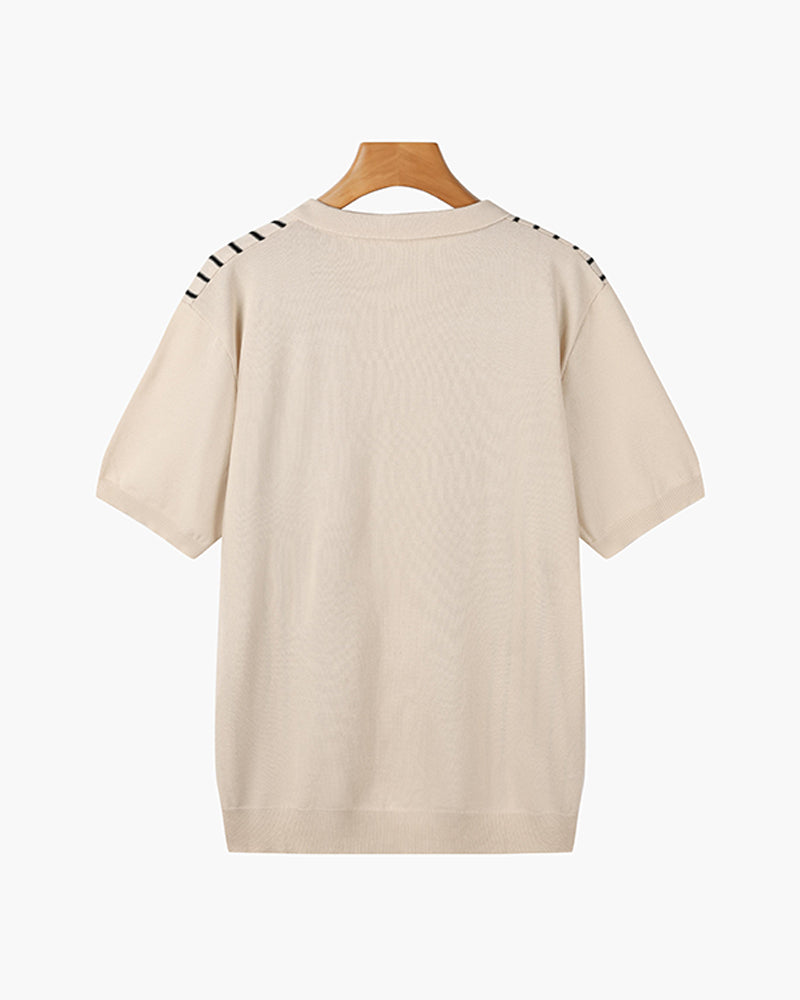 ST BARTH Knitted Polo