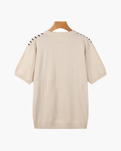 ST BARTH Knitted Polo