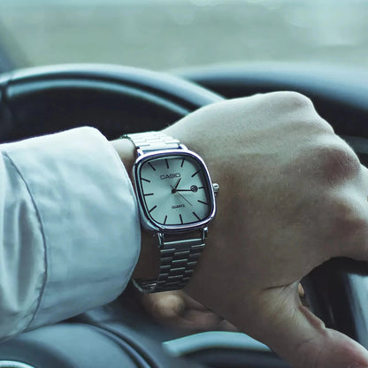 C A S I O Luxurious 36mm Watch - Water Resistant | Stainless steel