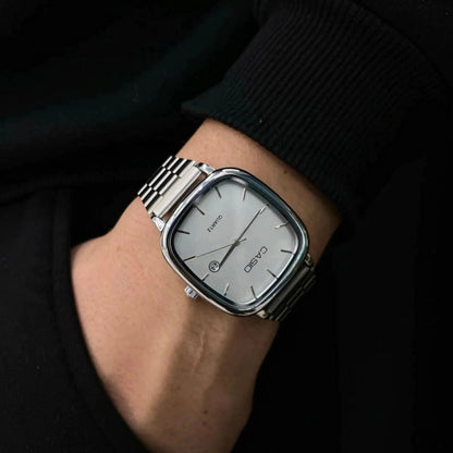 C A S I O Luxurious 36mm Watch - Water Resistant | Stainless steel
