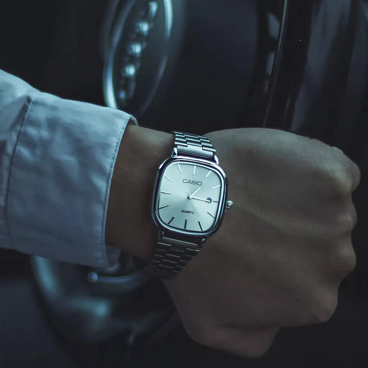 C A S I O Luxurious 36mm Watch - Water Resistant | Stainless steel