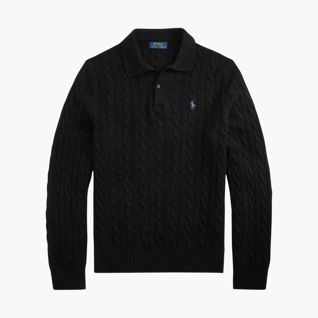 Wool and Cashmere Cable-Knit Jumper