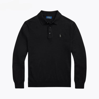 Wool Polo Jumper