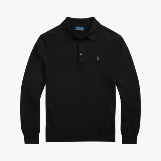Wool Polo Jumper