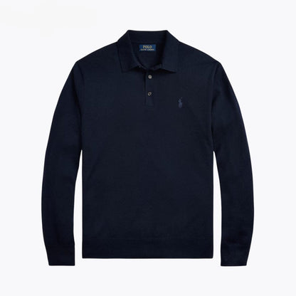 Wool Polo Jumper