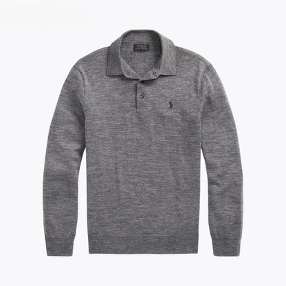 Wool Polo Jumper