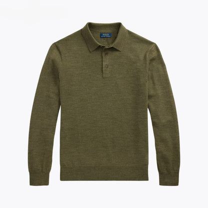 Wool Polo Jumper